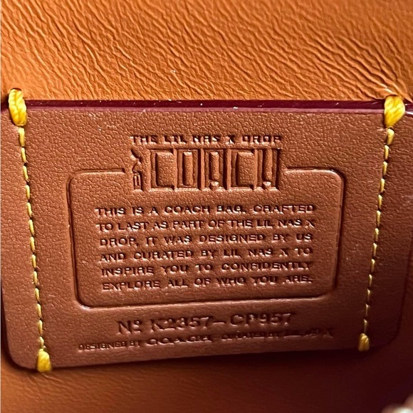 CP957 - Coach The Lil Nas X Drop Penn Shoulder Bag - Picture 12 of 15